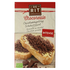 De Rit Chocoreale hagelslag puur bio 225 Gram