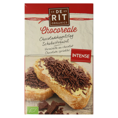 De Rit Chocoreale hagelslag puur bio 225 Gram