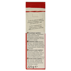 De Rit Chocoreale hagelslag puur bio 225 Gram
