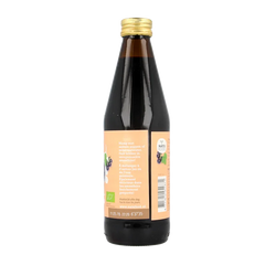 Natufood Zwarte bes oersap vitaal bio 330 Milliliter