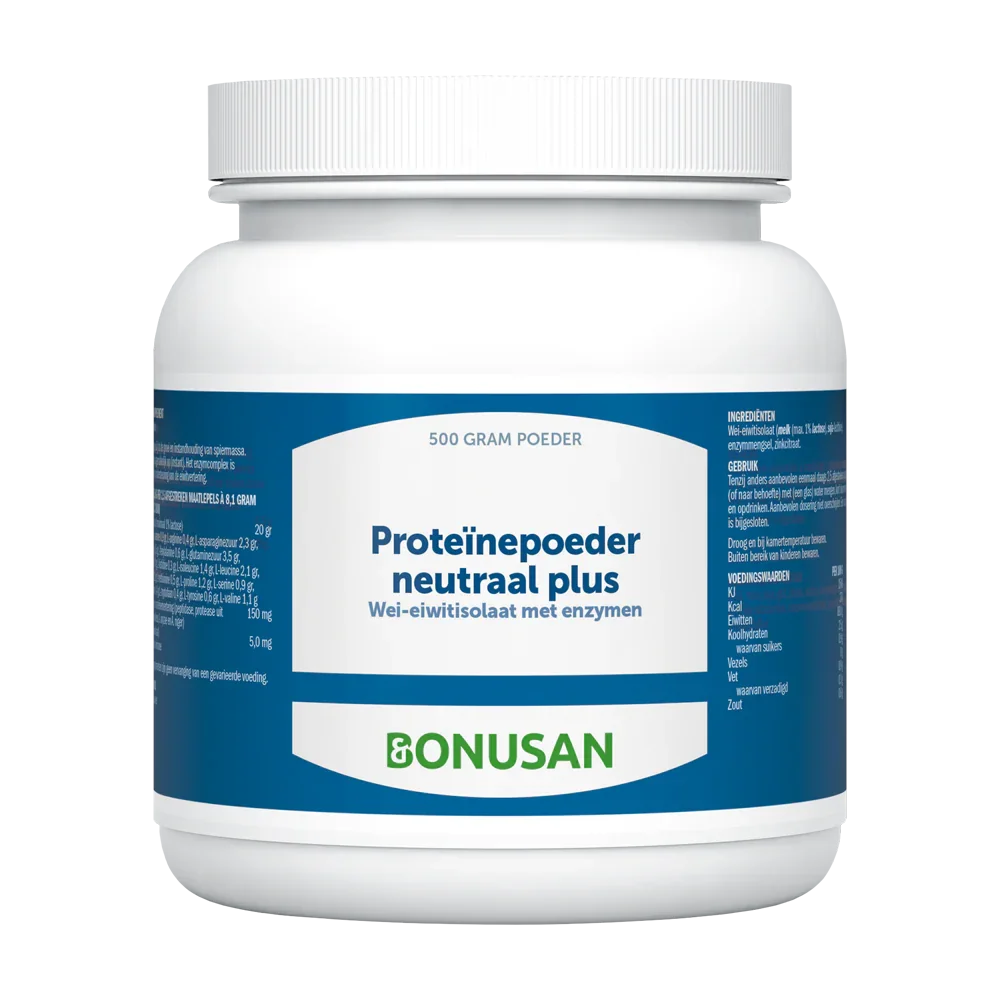 Bonusan Proteine poeder neutraal plus 500 Gram