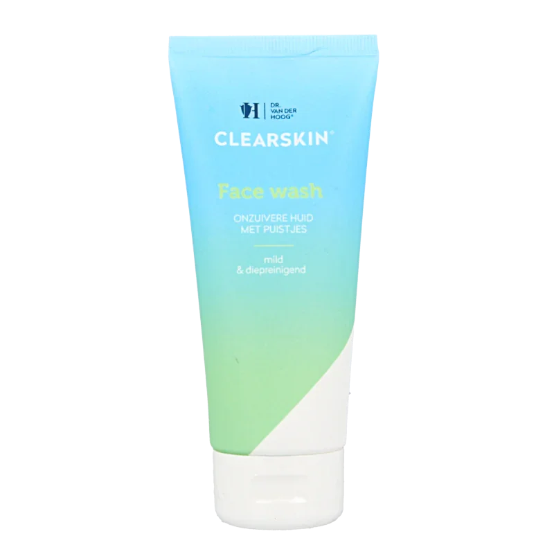 Dr. van der Hoog Clearskin facewash tube 100 Milliliter