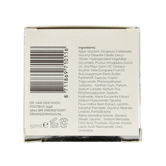 Dr. van der Hoog Nachtcreme hydraterend 50 Milliliter