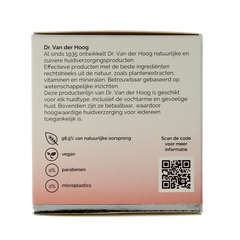 Dr. van der Hoog Anti-aging hypoallergeen dag en nachtcreme 50 Milliliter
