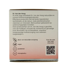 Dr. van der Hoog Anti-aging hypoallergeen dag en nachtcreme 50 Milliliter
