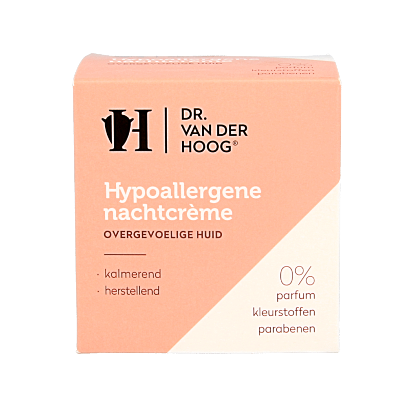Dr. van der Hoog Nachtcreme hypo allergeen 50 Milliliter
