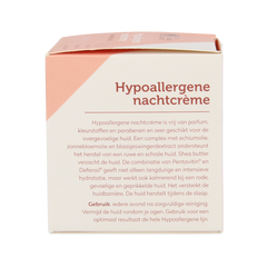 Dr. van der Hoog Nachtcreme hypo allergeen 50.00 Milliliter