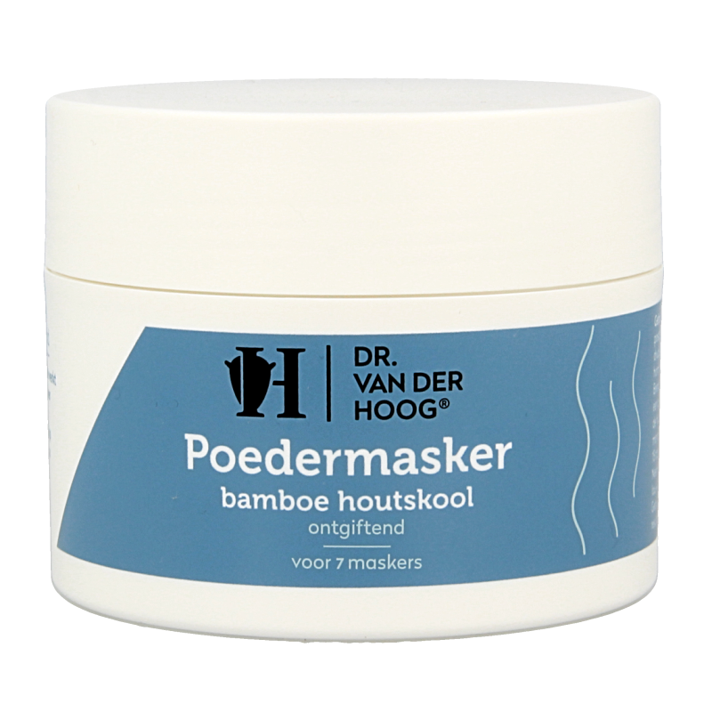 Dr. van der Hoog Poedermasker houtskool 70 Gram