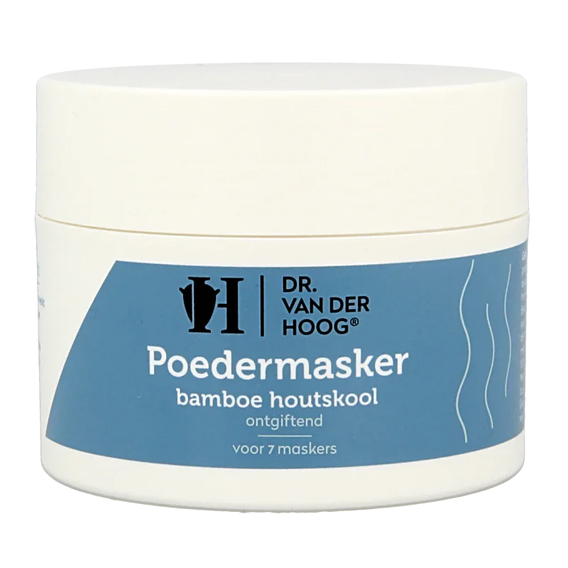 Dr. van der Hoog Poedermasker houtskool 70 Gram