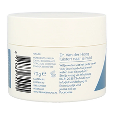 Dr. van der Hoog Poedermasker houtskool 70 Gram
