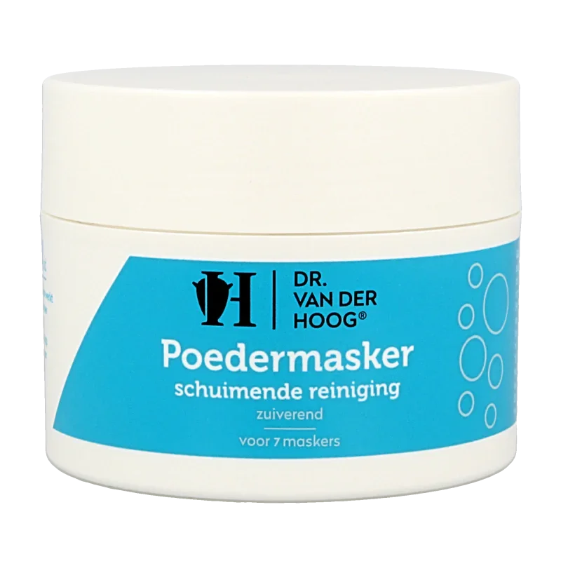 Dr. van der Hoog Poedermasker schuim reiniger 70 Gram