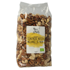 Nice & Nuts Gemengde noten rauw bio 1.00 Kilogram