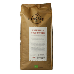 Biocafe Koffiebonen regular bio 1.00 Kilogram