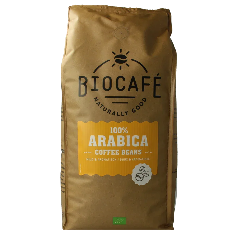 Biocafe Koffiebonen arabica bio 1 Kilogram