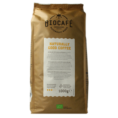 Biocafe Koffiebonen arabica bio 1.00 Kilogram