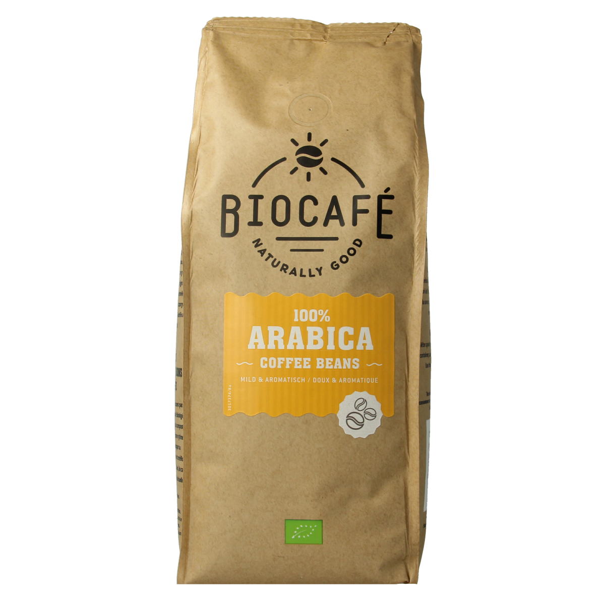 Biocafe Koffiebonen arabica bio 500.00 Gram