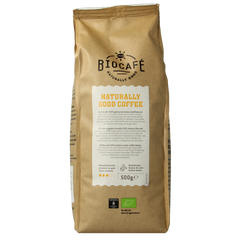 Biocafe Koffiebonen arabica bio 500 Gram