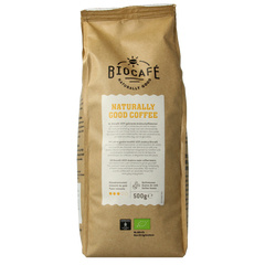 Biocafe Koffiebonen arabica bio 500.00 Gram