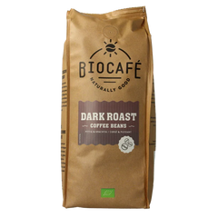 Biocafe Koffiebonen dark roast bio 500 Gram