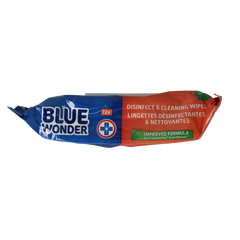 Blue Wonder Desinfect & cleaning wipes 72.00 Stuks