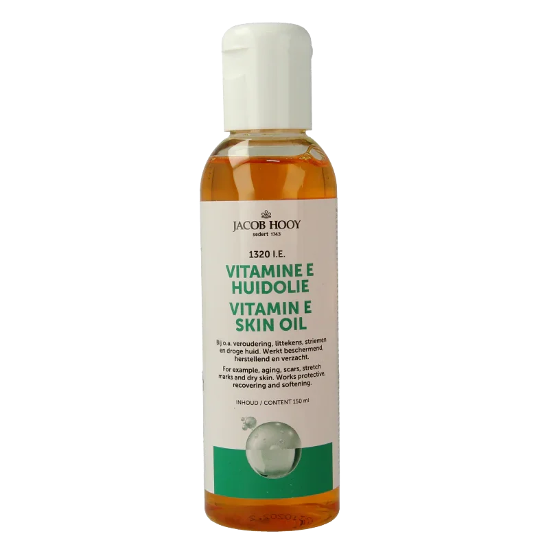 Jacob Hooy Vitamine E huidolie 150 Milliliter