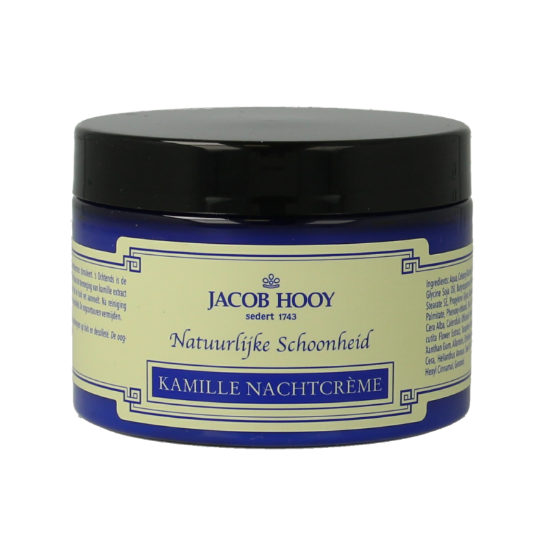 Jacob Hooy Kamille nachtcreme 150 Milliliter