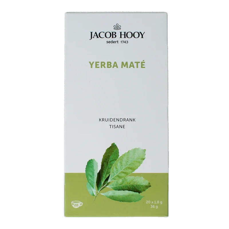 Jacob Hooy Yerba mate thee 20 Zakjes