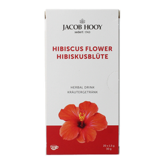 Jacob Hooy Kruidendrank hibiscus 20.00 Zakjes