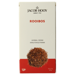 Jacob Hooy Rooibos thee 20.00 Zakjes