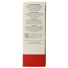 Jacob Hooy Rooibos thee 20.00 Zakjes