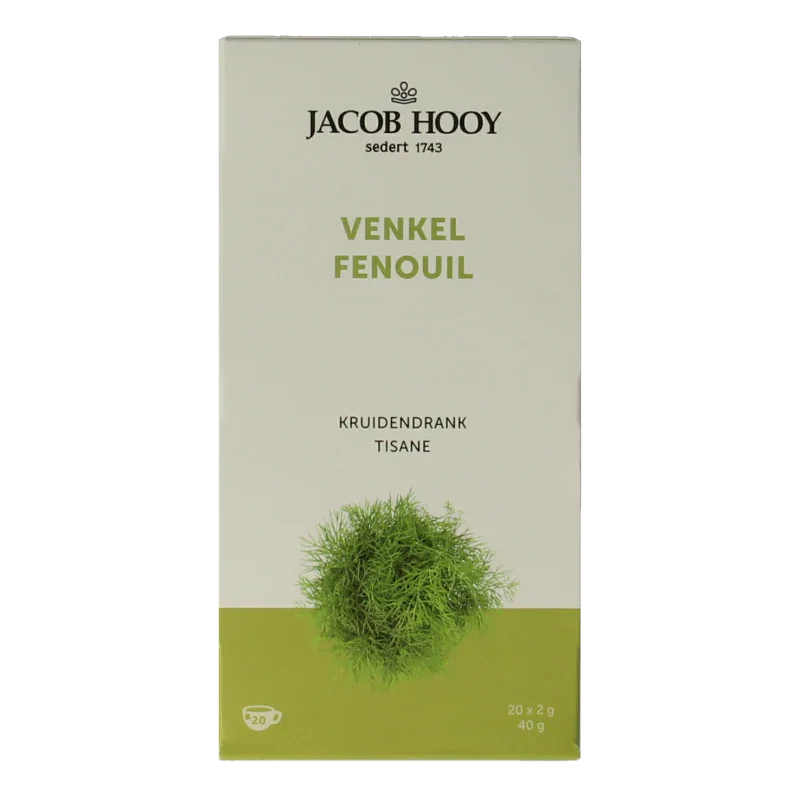 Jacob Hooy Venkel thee 20 Zakjes