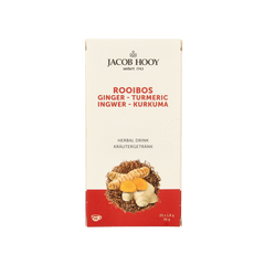 Jacob Hooy Rooibos gember curcuma thee 20 Zakjes