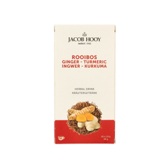 Jacob Hooy Rooibos gember curcuma thee 20.00 Zakjes