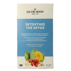 Jacob Hooy Detox theezakjes 50.00 Zakjes