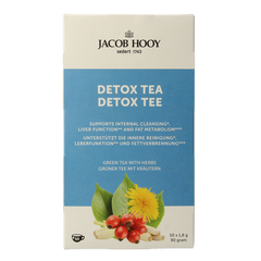 Jacob Hooy Detox theezakjes 50 Zakjes