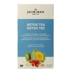 Jacob Hooy Detox theezakjes 50 Zakjes