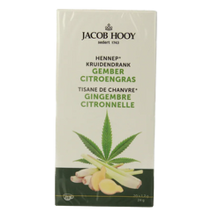 Jacob Hooy Hennep gember citroengras 12 Stuks