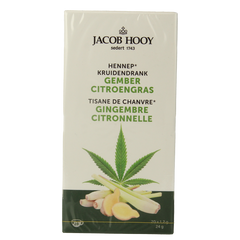 Jacob Hooy Hennep gember citroengras 12 Stuks