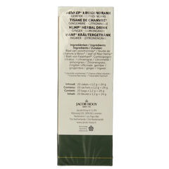 Jacob Hooy Hennep gember citroengras 12 Stuks