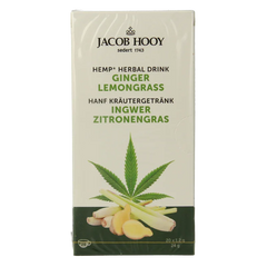 Jacob Hooy Hennep gember citroengras 12 Stuks