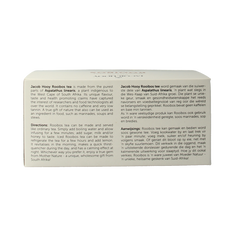 Jacob Hooy Rooibosthee sakkies 80 Zakjes