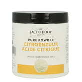 Jacob Hooy Citroenzuur pot 200 Gram