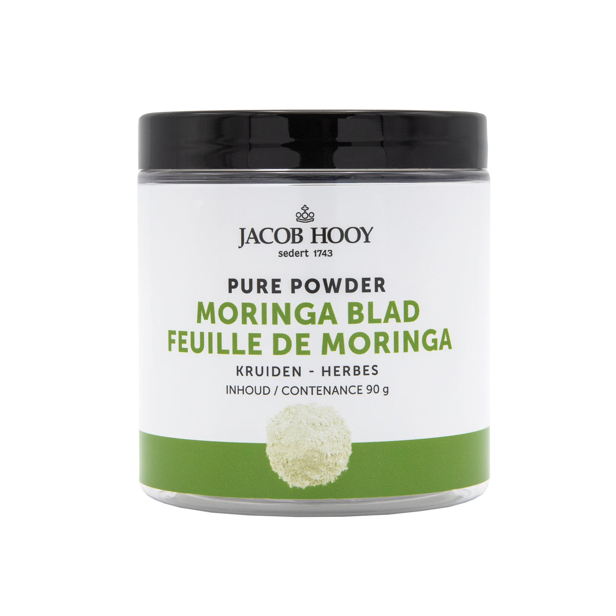 Jacob Hooy Pure Powder moringa blad 90 Gram
