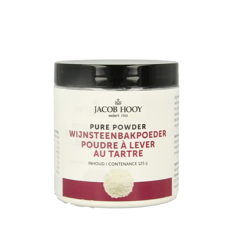Jacob Hooy Wijnsteenbakpoeder 125 Gram
