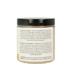 Jacob Hooy Pure powder gember 115.00 Gram
