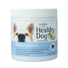 Jacob Hooy Pets Healthy dog belly support 80.00 Stuks