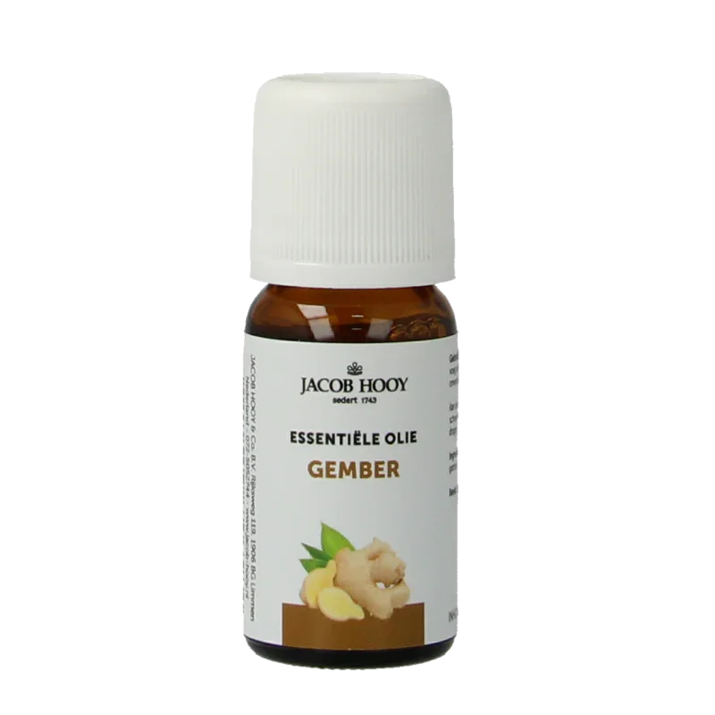 Jacob Hooy Gember olie 10.00 Milliliter