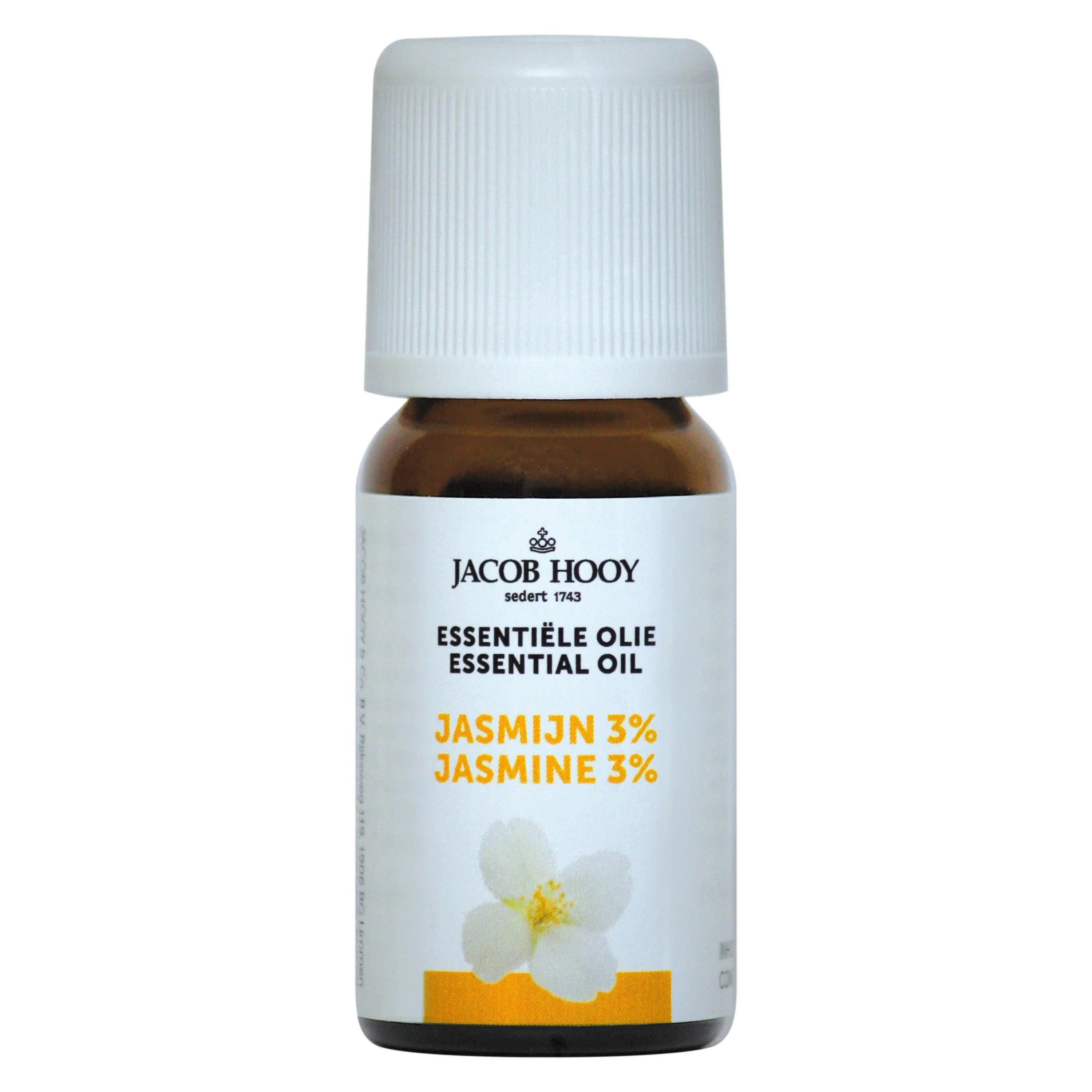 Jacob Hooy Jasmijn olie 10 Milliliter