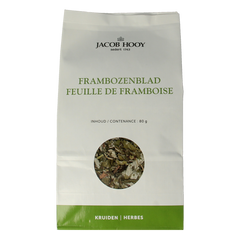 Jacob Hooy Frambozenblad 80.00 Gram