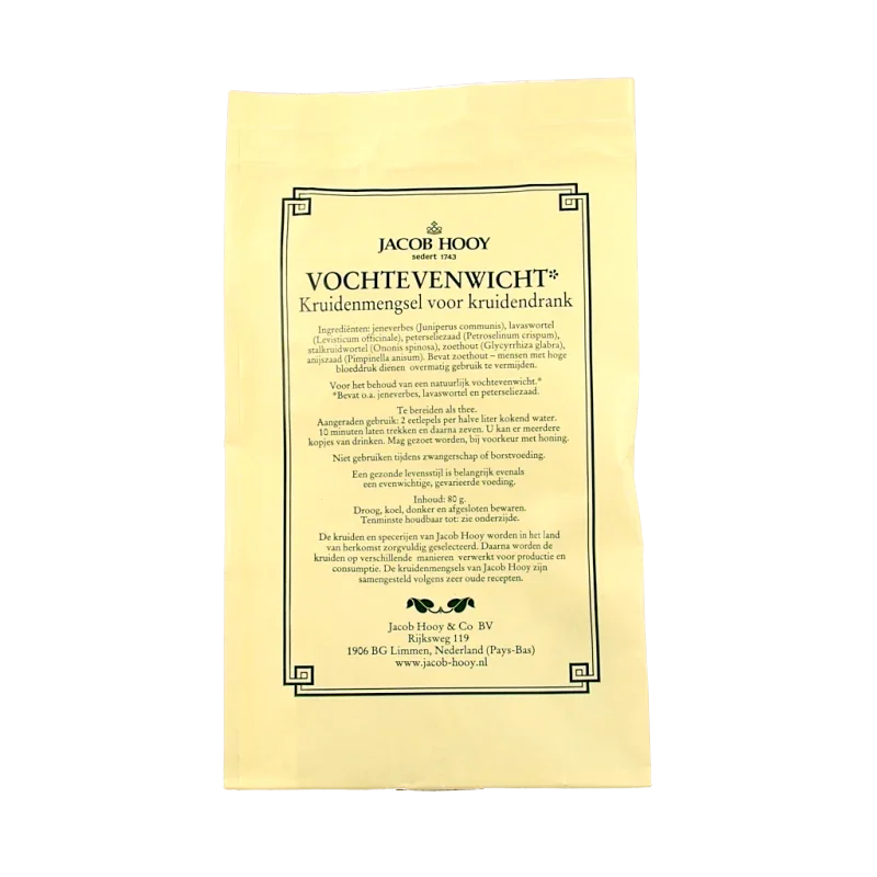 Jacob Hooy Vochtevenwicht 80 Gram